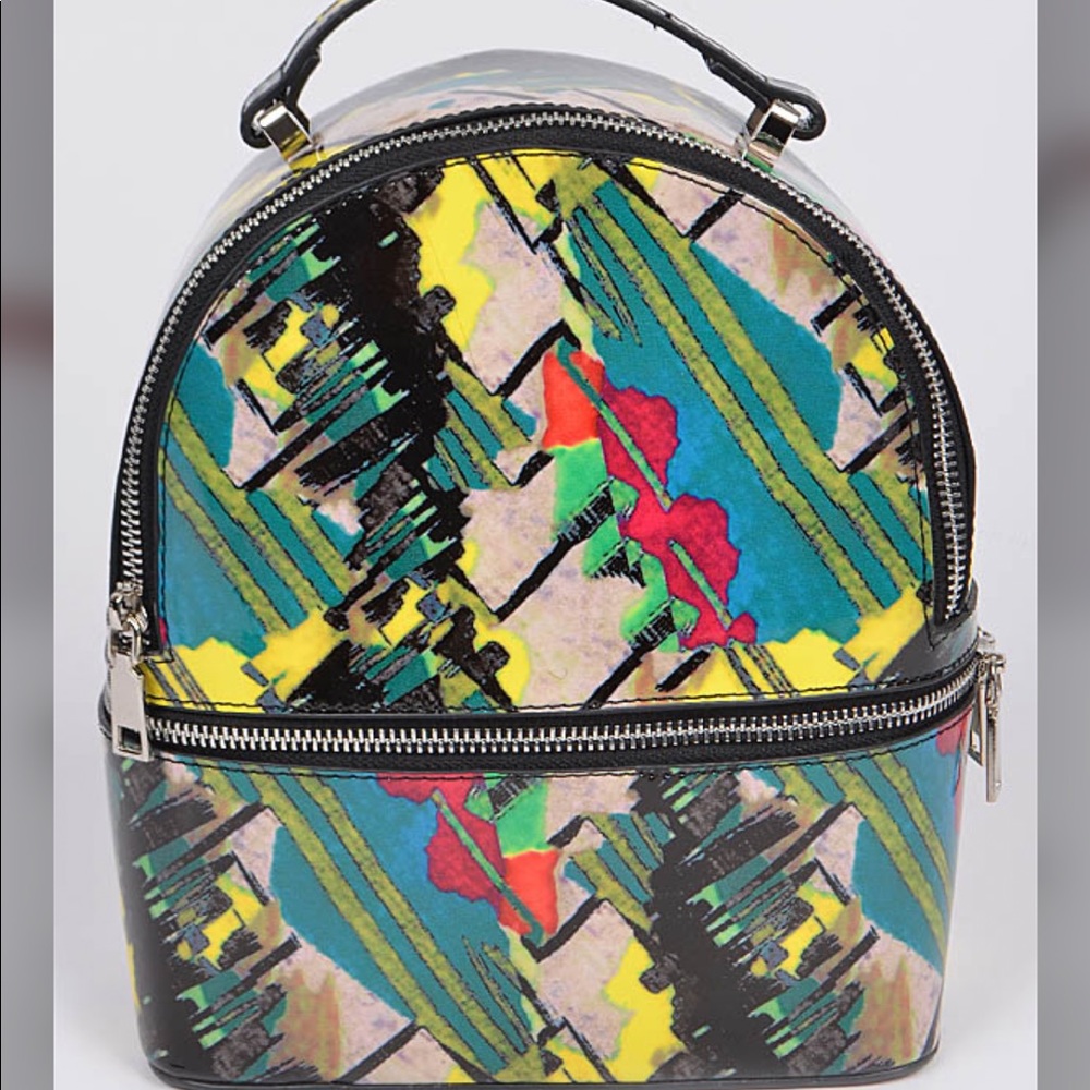 Mixed color backpacks